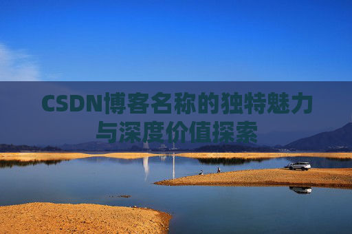 CSDN博客名称的独特魅力与深度价值探索